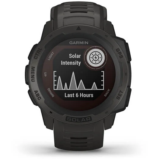 GARMIN CEAS INSTINCT SOLAR GPS GRAPHITE WW