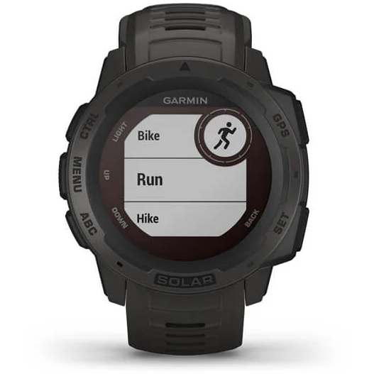 GARMIN CEAS INSTINCT SOLAR GPS GRAPHITE WW