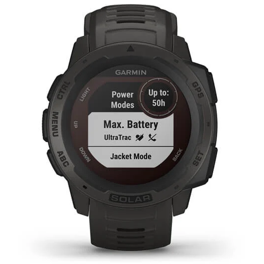 GARMIN CEAS INSTINCT SOLAR GPS GRAPHITE WW