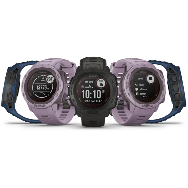 GARMIN CEAS INSTINCT SOLAR GPS GRAPHITE WW