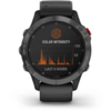 GARMIN CEAS FENIX 6X PRO SOLAR SLATE GREY/BLACK