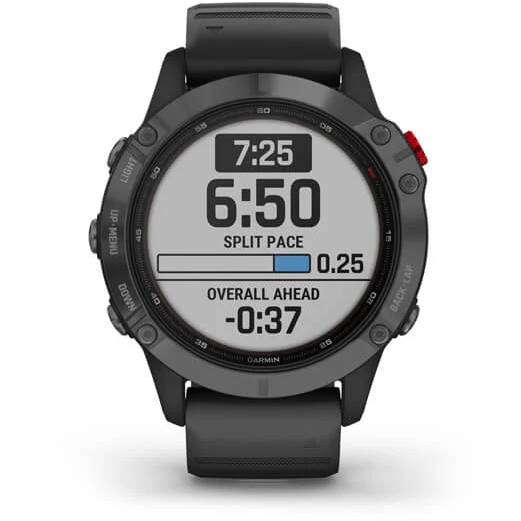 GARMIN CEAS FENIX 6X PRO SOLAR SLATE GREY/BLACK