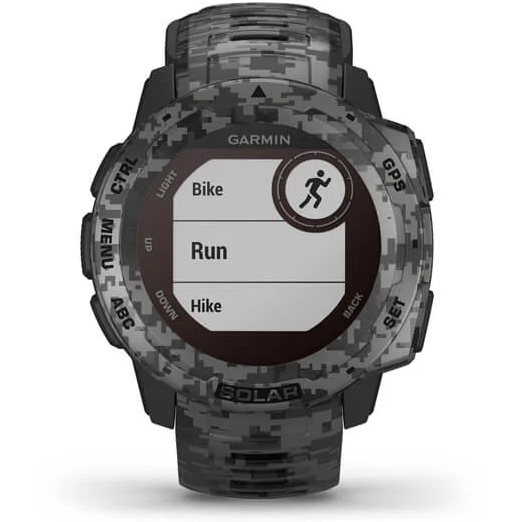 GARMIN CEAS INSTINCT SOLAR GPS GRAPHITE CAMO WW