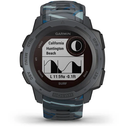 GARMIN CEAS INSTINCT SOLAR SURF GPS PIPEPLINE WW