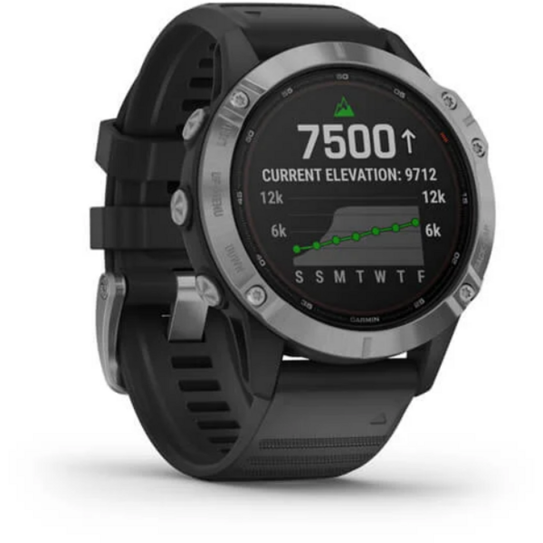 GARMIN CEAS FENIX 6X PRO SOLAR  SILVER/BLACK