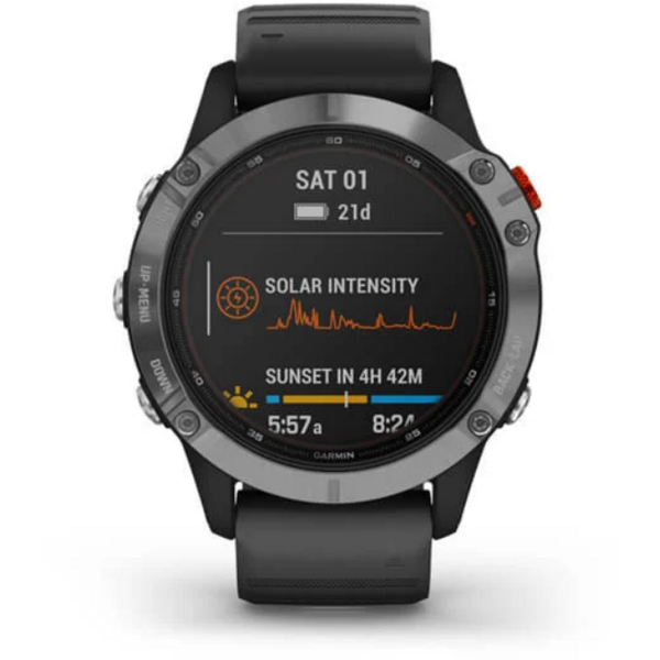 GARMIN CEAS FENIX 6X PRO SOLAR  SILVER/BLACK