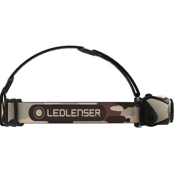 LEDLENSER MH8 BLACK-SAND 600LM+ACUM+USB