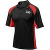 DAIWA TRICOU POLO TOURNAMENT NEGRU/ROSU MAR.2XL