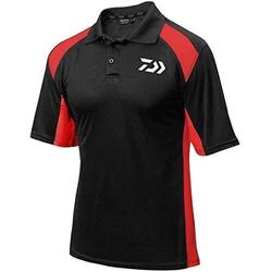 TRICOU POLO TOURNAMENT NEGRU/ROSU MAR.2XL