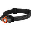 LEDLENSER LANTERNA CAP MH5 BLACK/ORANGE 400LM/ACU.