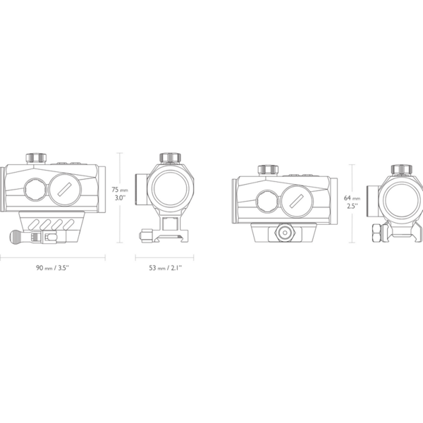 RED DOT SIGHT HAWKE ENDURANCE RD 1X30 DUAL