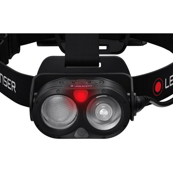 LEDLENSER LANTERNA H19R CORE BLACK 3500LM+CABLU USB+ACUM