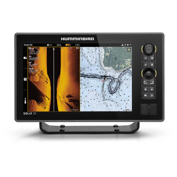 HUMMINBIRD SOLIX 10 CHIRP MEGA SI+, DI+, CHIRP 2D, GPS G3