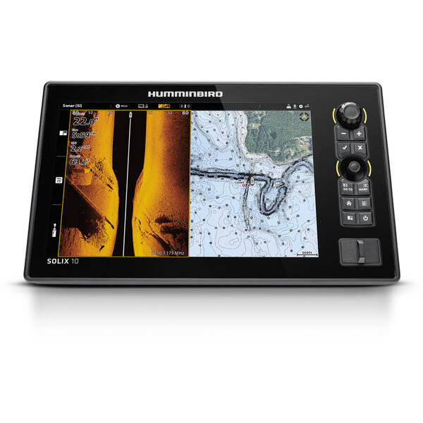 HUMMINBIRD SOLIX 10 CHIRP MEGA SI+, DI+, CHIRP 2D, GPS G3