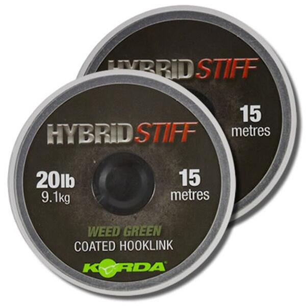 KORDA FIR HIBRID STIFF GRAVEL BROWN 20M/20LBS