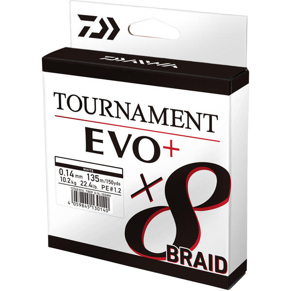 DAIWA TOURNAMENT 8XBRAID EVO+ ALB 012MM/8,6KG/135M