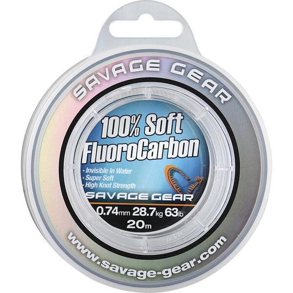 SAVAGE GEAR SOFT FLUOROCARBON 0,36MM/8,4KG/40M