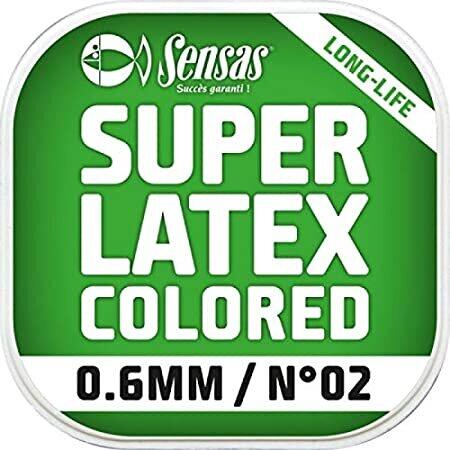 SENSAS ELASTIC SUPER LATEX YELLOW 700% D=1,0MM/6M