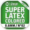 SENSAS ELASTIC SUPER LATEX BROWN 700% D=2,3MM/6M