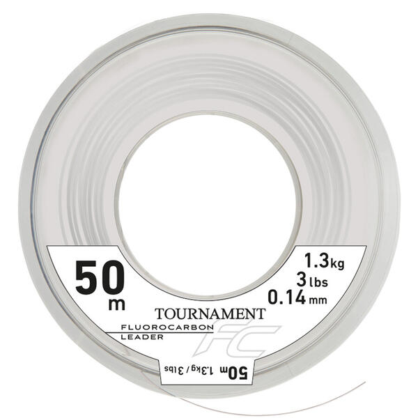 DAIWA TOURNAMENT FC LEADER 0,14MM/1,3KG/50M