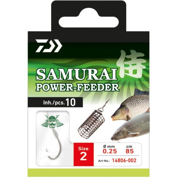 XX CARLIG DAIWA LEGAT SAMURAI POWER FEEDER NR.6/10BUC