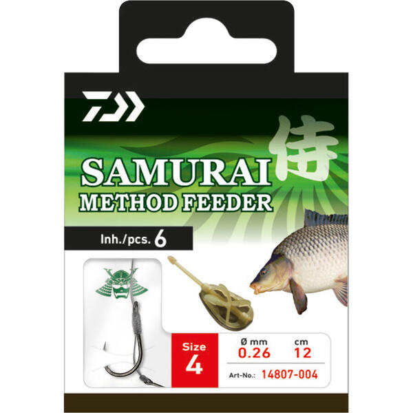 XX CARLIG DAIWA LEGAT SAMURAI METHOD FEEDER NR.4/6BUC