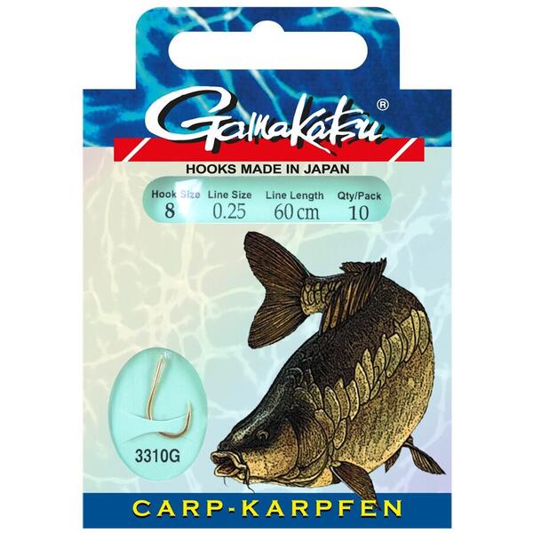 GAMAKATSU BOOKLET CARP 0,28MM, NR.4, 10BUC/PL