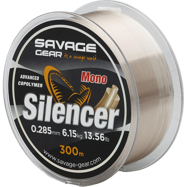 SAVAGE GEAR SILENCER MONO 0,285MM/6,15KG/300M