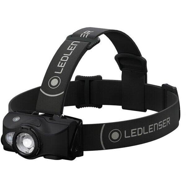 LEDLENSER MH8 BLACK-BLACK 600LM+ACUM+USB