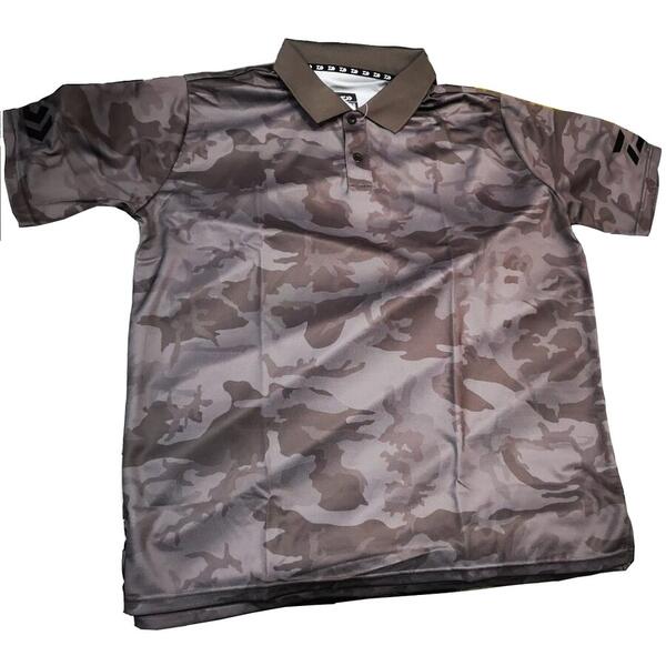 DAIWA TRICOU POLO GREY CAMO MAR.L