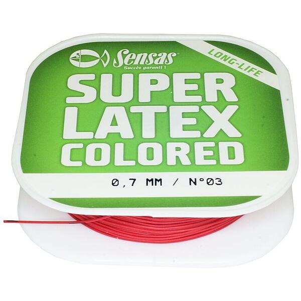SENSAS ELASTIC SUPER LATEX PINK 700% D=0,7MM/6M