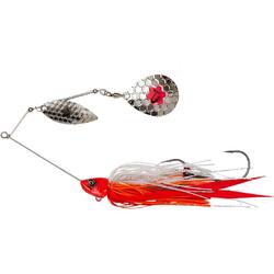 SPINNERBAIT DA BUSH 14CM/21G SINKING RED HEAD SILVER