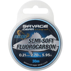 FIR SEMI SOFT FLUOROCARBON SEABASS 021MM/2,70KG/30M