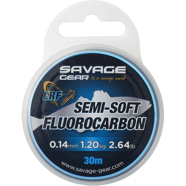 SAVAGE GEAR FIR SEMI SOFT FLUOROCARBON LRF 014MM/1,2KG/30M