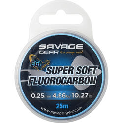 FIR SOFT FLUOROCARBON EGI 025MM/4,66KG/25M