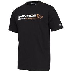 TRICOU SIGNATURE LOGO BLACK INK MAR.S