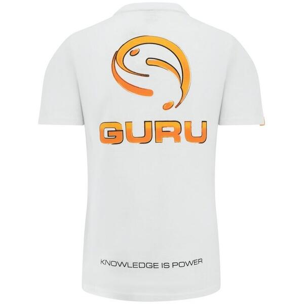 GURU TRICOU SEMI LOGO TEE WHITE MAR.M