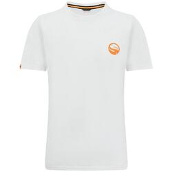 GURU TRICOU SEMI LOGO TEE WHITE MAR.L