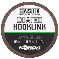 FIR BASIX COATED HOOKLINK 25LB/10M