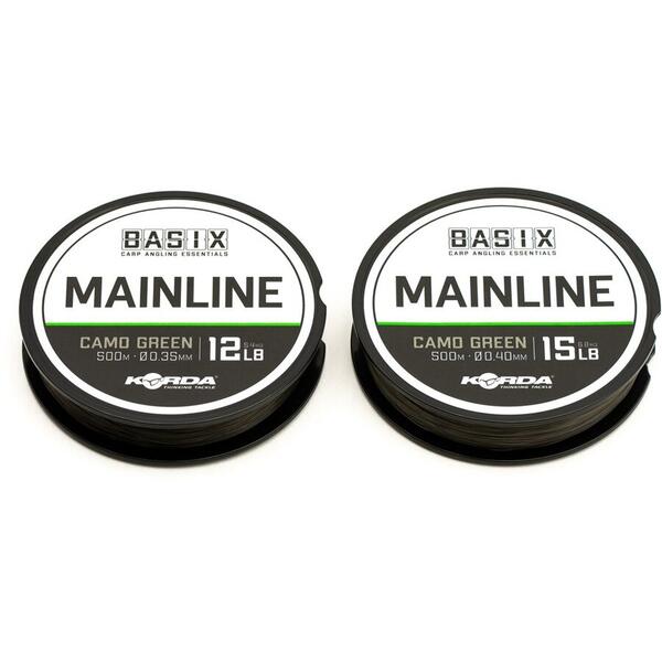 KORDA FIR BASIX MAINLINE 0,40MM/15LB/1000M