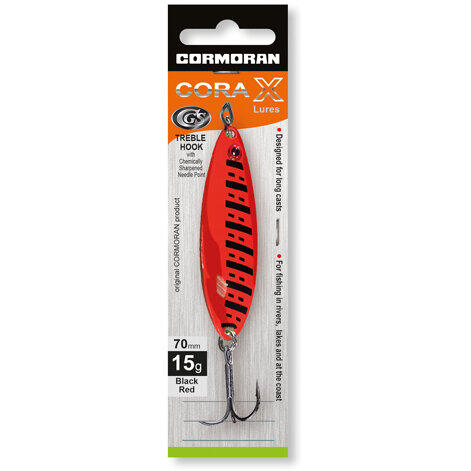 CORMORAN OSCILANTA CORA X 70MM/15G BLACK/RED