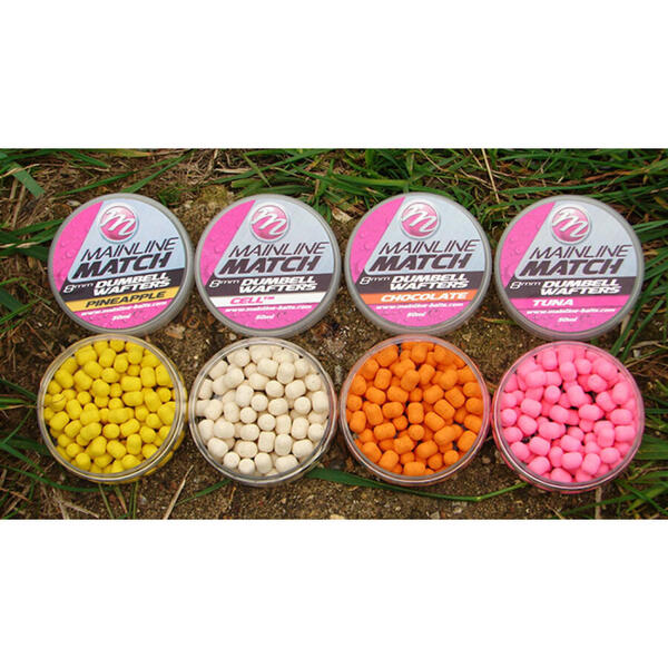 MAINLINE WAFTERS MATCH DUMBELL YELLOW PINEAPPLE 6MM