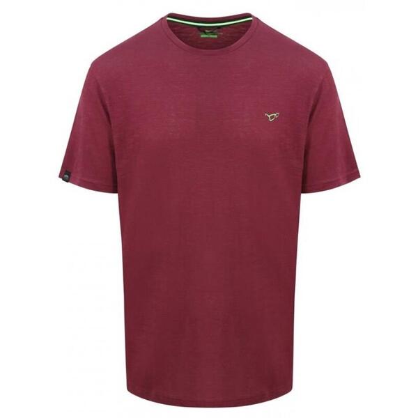 KORDA TRICOU LE LOYAL TEE BURGUNDY MAR.M