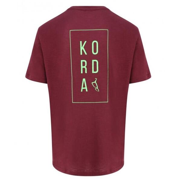 KORDA TRICOU LE LOYAL TEE BURGUNDY MAR.M