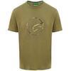 KORDA TRICOU LE DISTRESSED LOGO TEE OLIVE MAR.L