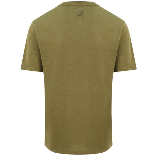 KORDA TRICOU LE DISTRESSED LOGO TEE OLIVE MAR.2XL