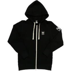 HANORAC ZIP UP BLACK MAR.L