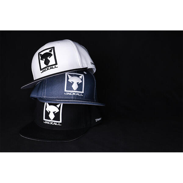 JACKALL SAPCA SQUARE LOGO WHITE/BLACK