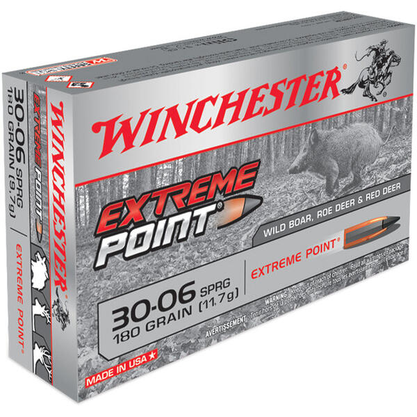 WINCHESTER CARTUS 30.06/EXTREME POINT/11,66G