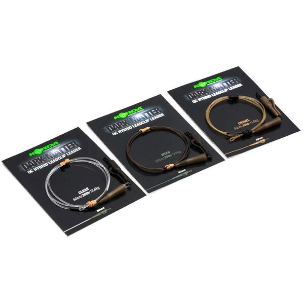 KORDA MONTURA HYBRID QC LEAD CLIP 50CM WEED